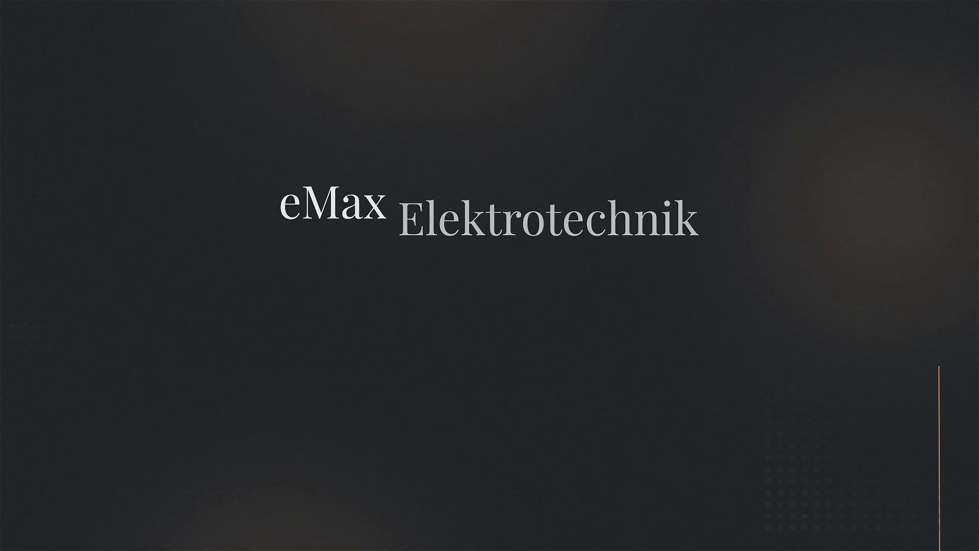 Unternehmensvideo von eMax Elektrotechnik, Technik in Berlin
