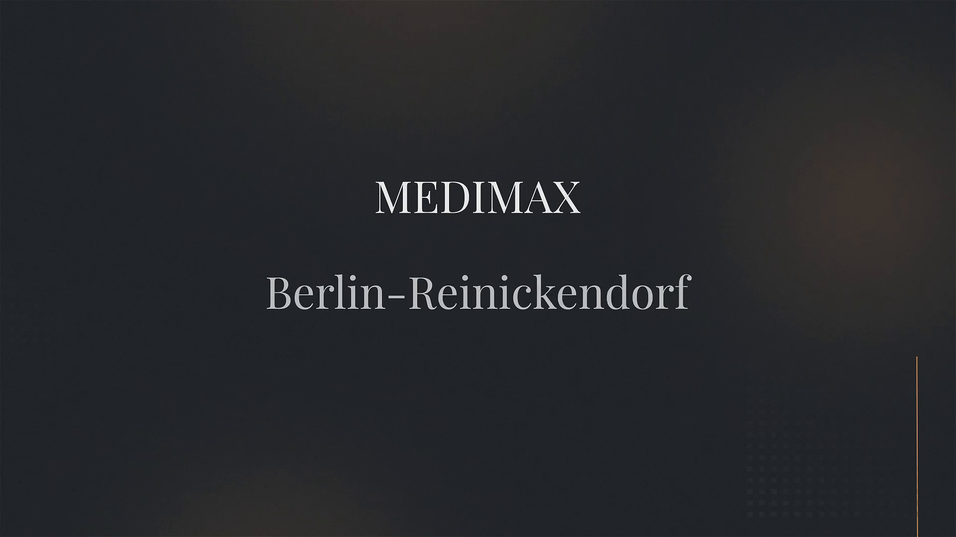 Unternehmensvideo von MEDIMAX Berlin-Reinickendorf, Technik