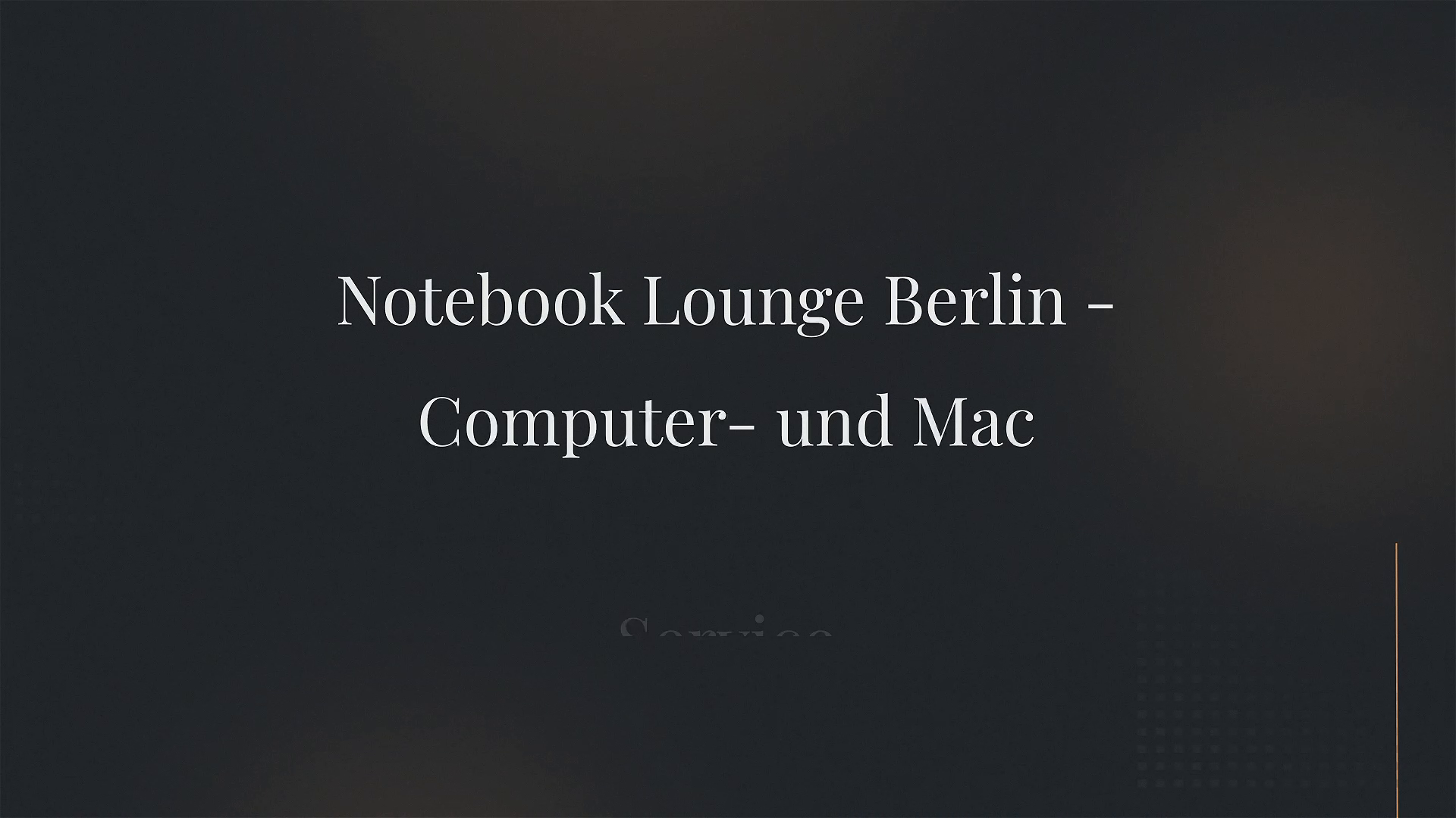Unternehmensvideo von Notebook Lounge Berlin - Computer- und Mac Service, Technik