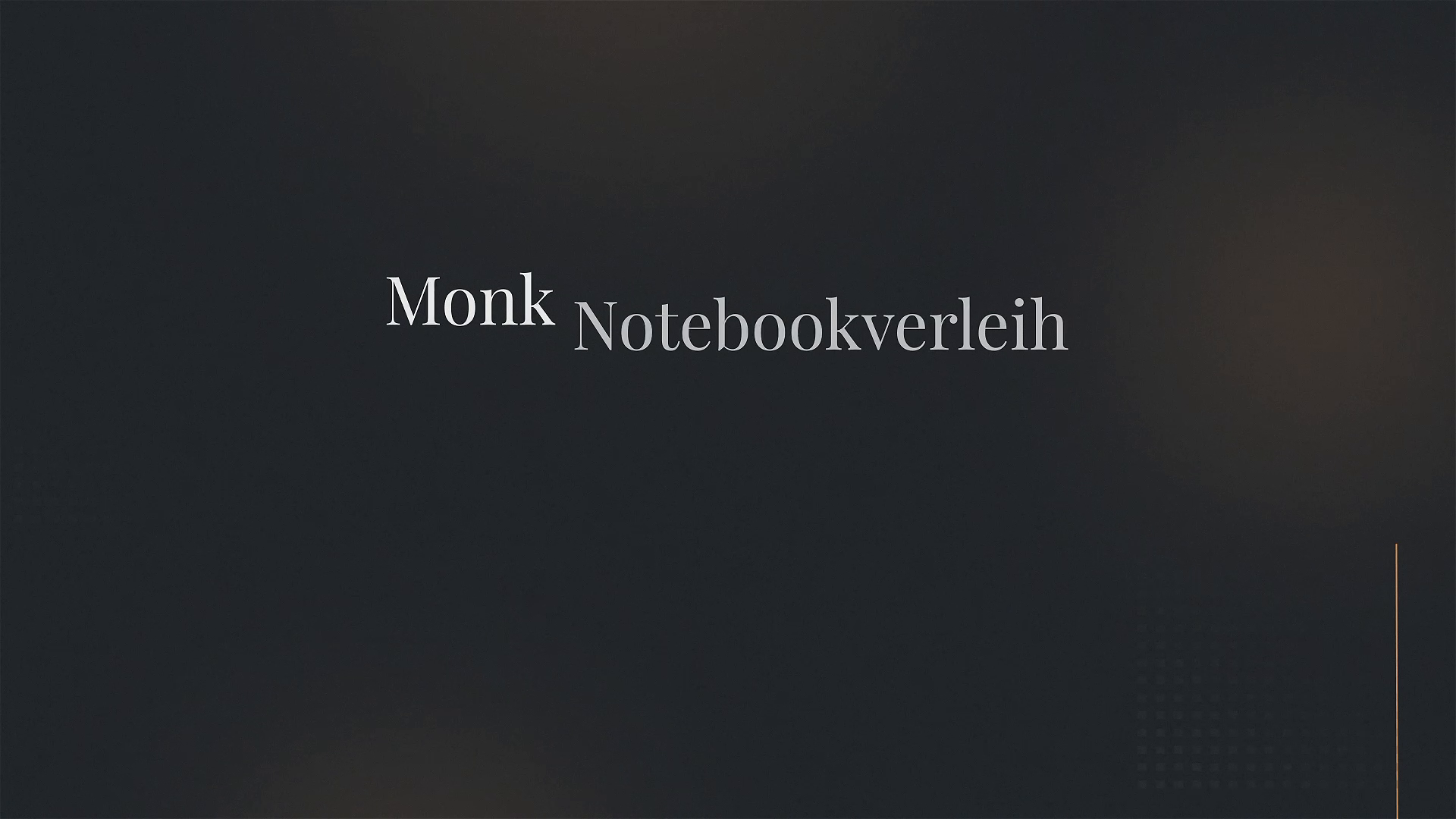 Company video by Monk Notebookverleih, technology in Berlin