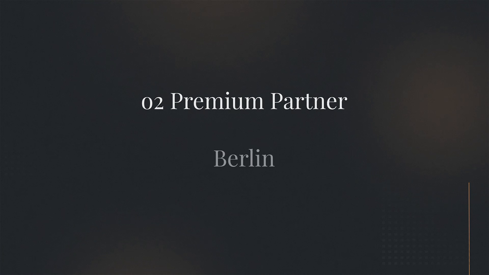 Unternehmensvideo von o2 Premium Partner Berlin, Technik