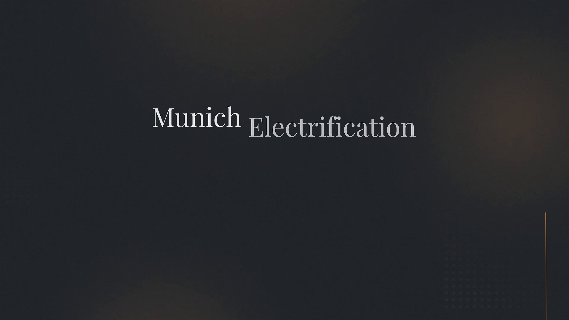 Unternehmensvideo von Munich Electrification, Technik in München