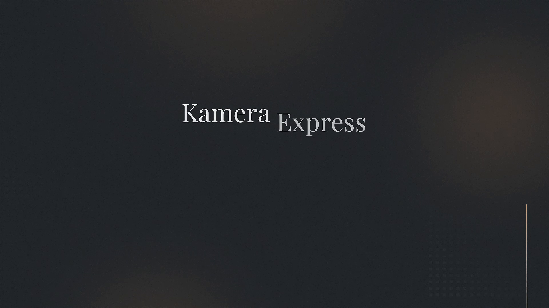 Unternehmensvideo von Kamera Express, Technik in München