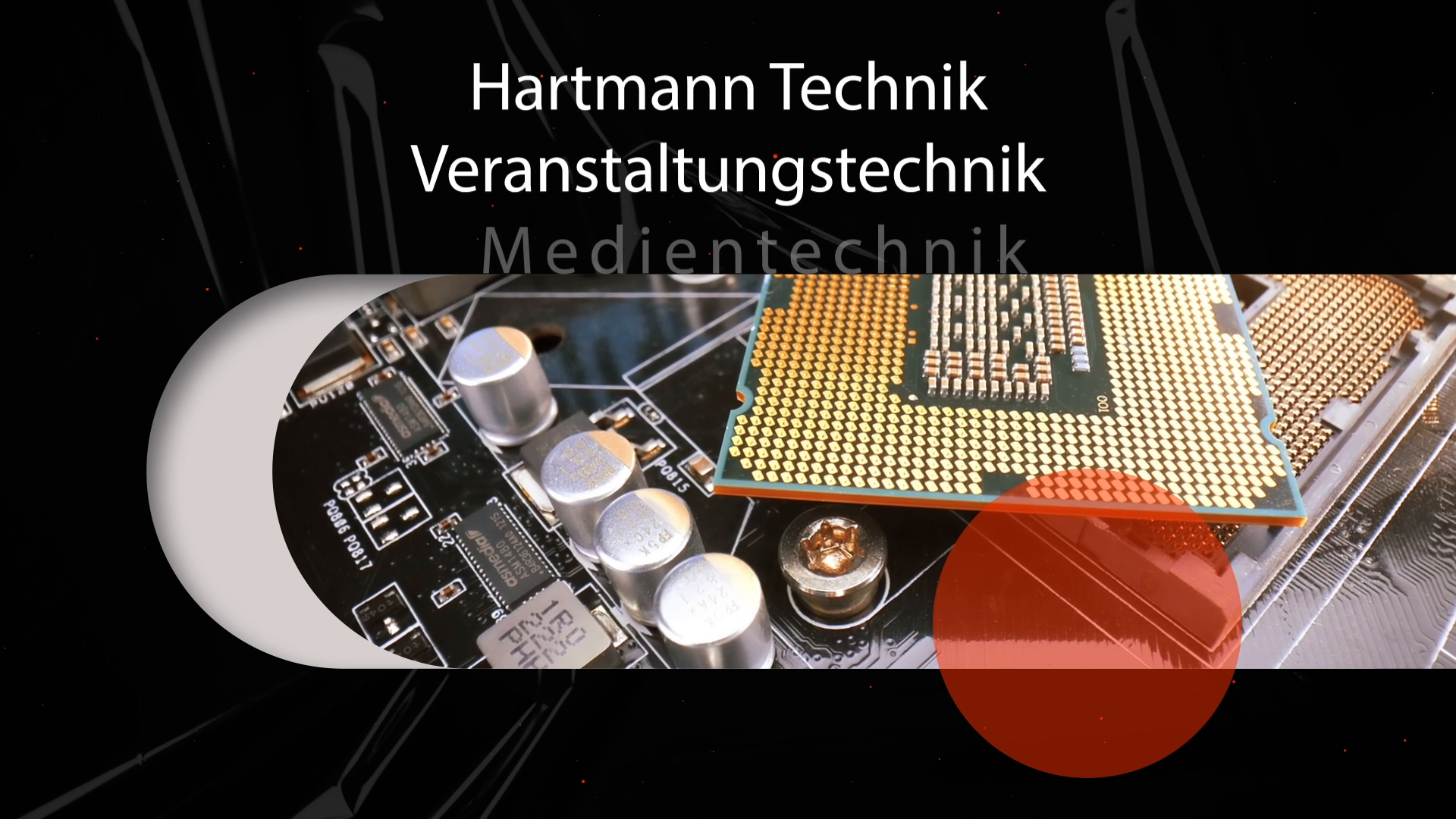 Unternehmensvideo von Hartmann Technik Veranstaltungstechnik Medientechnik, Technik in München