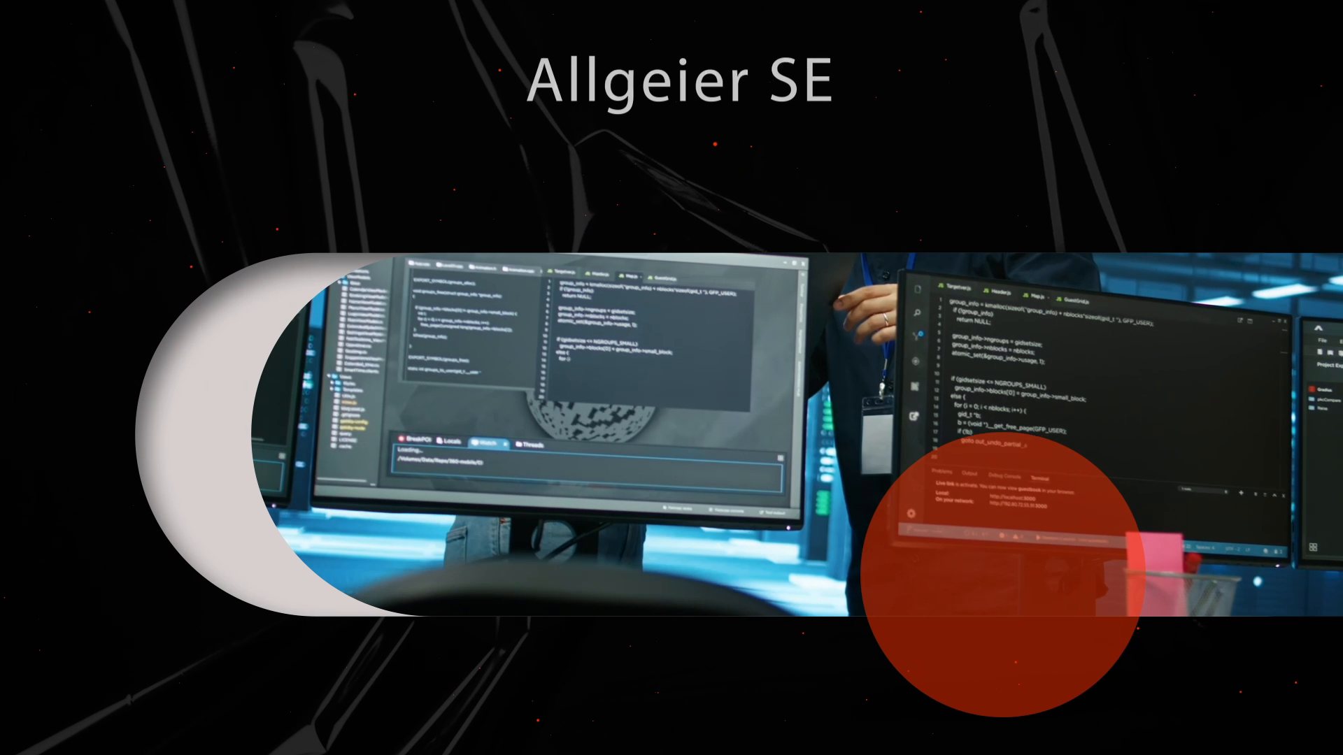 Unternehmensvideo von Allgeier, Technik in München