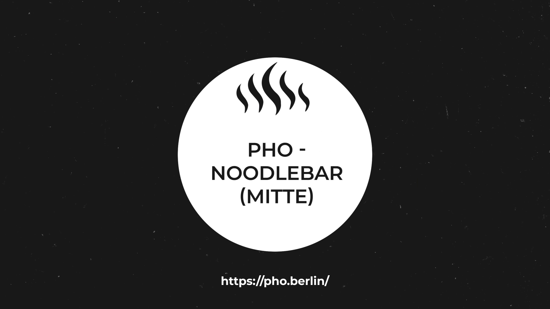 Company video by PHO - Noodlebar (Mitte), restaurant in Berlin