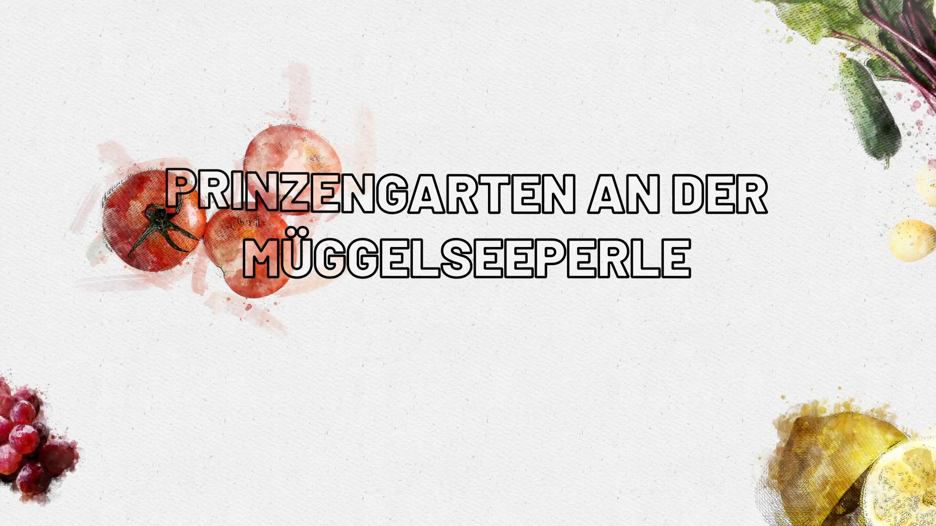 Unternehmensvideo von Prinzengarten an der Müggelseeperle, Restaurant in Berlin