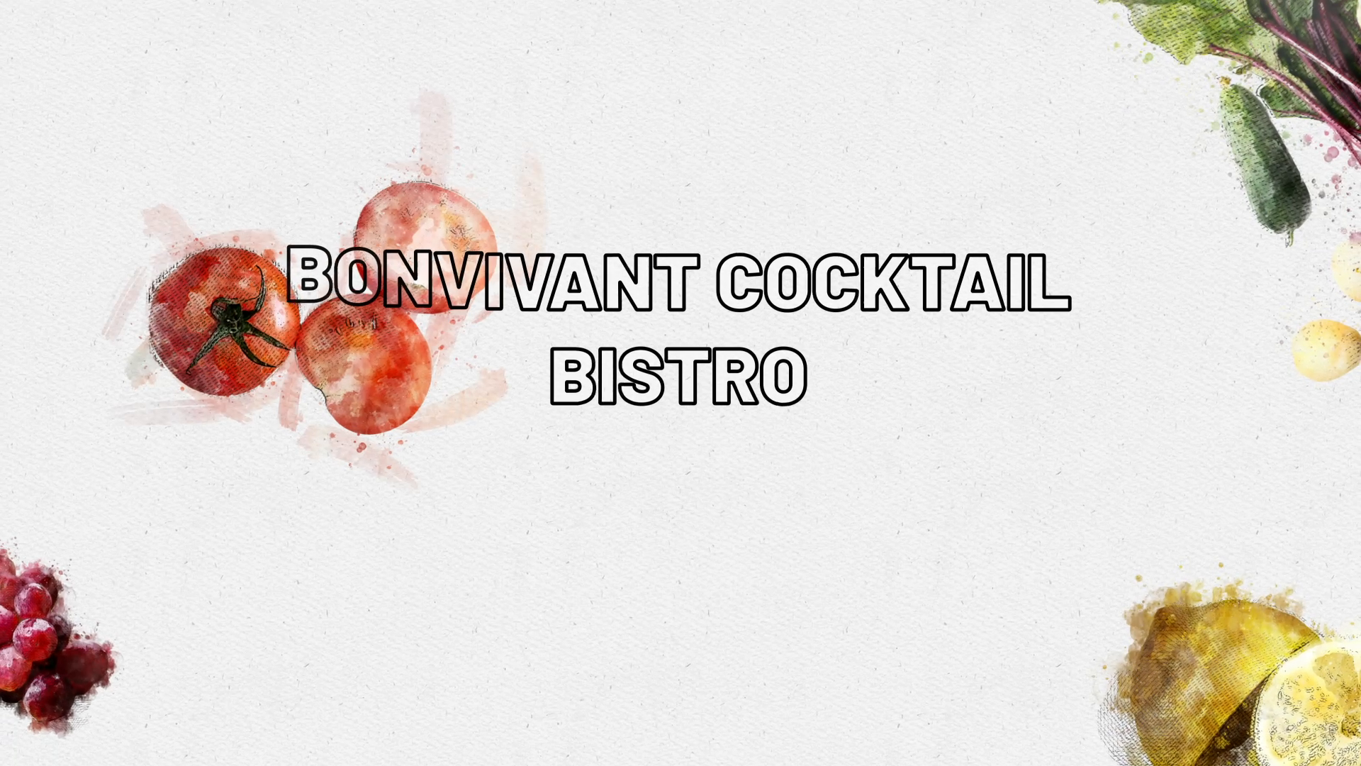 Unternehmensvideo von Bonvivant Cocktail Bistro, Restaurant in Berlin