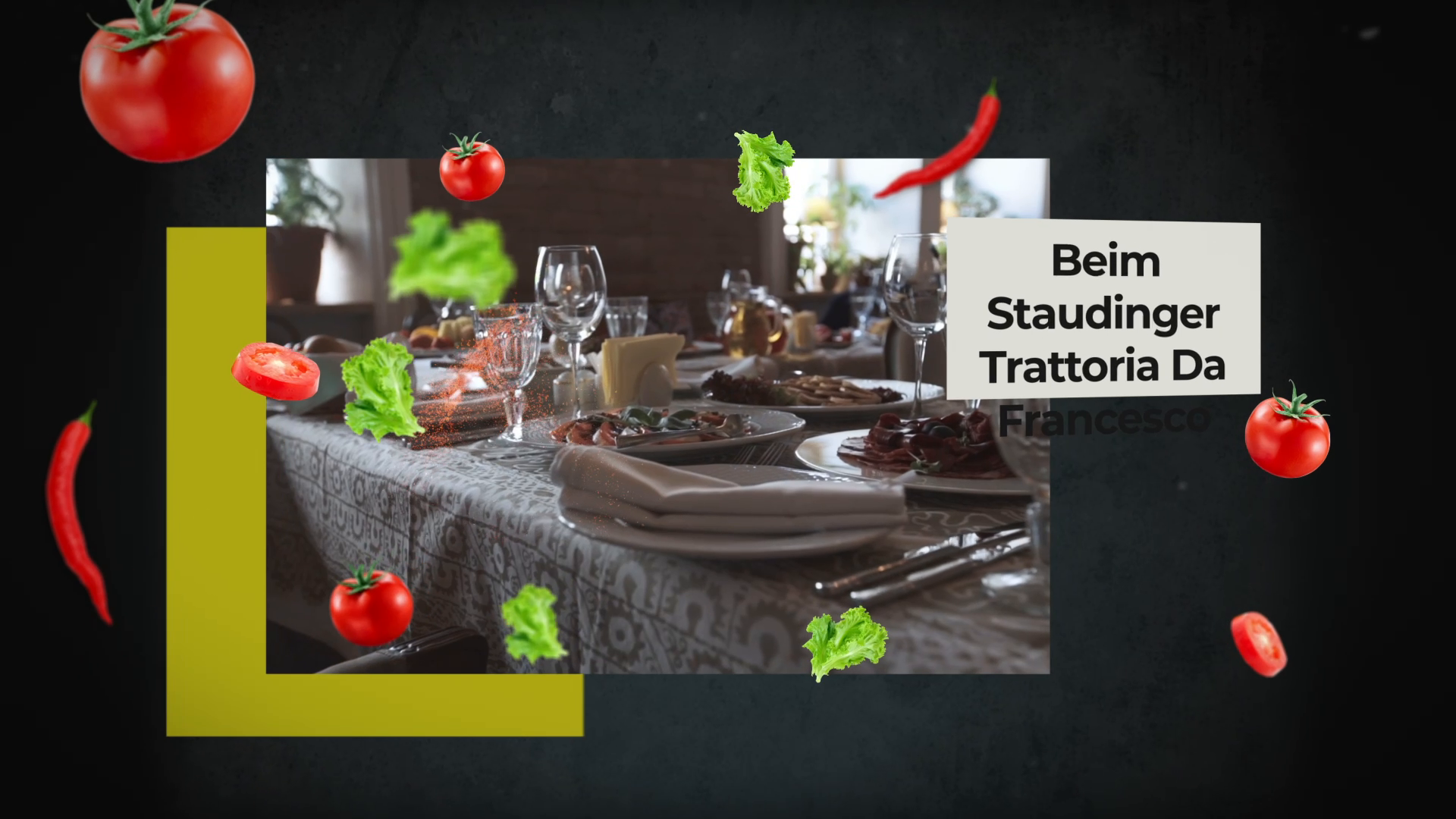 Unternehmensvideo von Beim Staudinger Trattoria Da Francesco, Restaurant in München