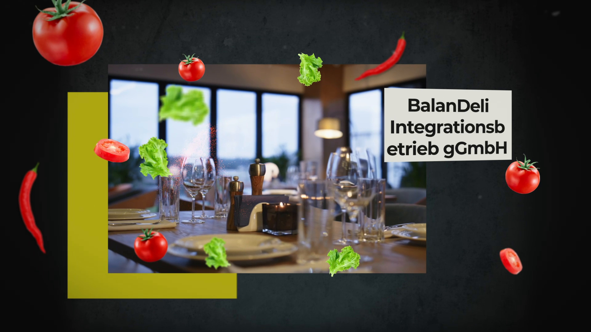 Unternehmensvideo von BalanDeli Integrationsbetrieb, Restaurant in München