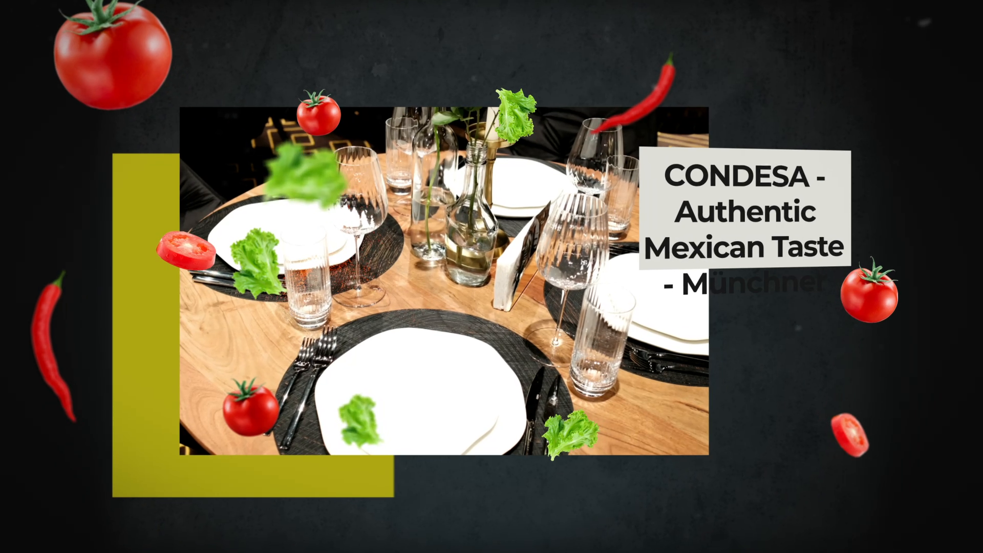 Unternehmensvideo von CONDESA - Authentic Mexican Taste - Münchner Freiheit, Restaurant in München