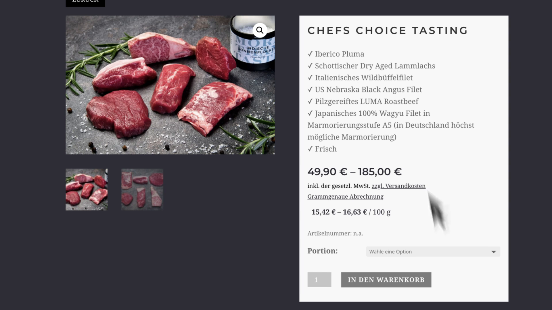 The Meat Club Bestellung