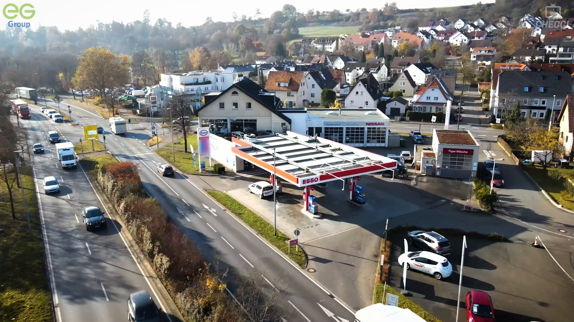 Unternehmensvideo von ESSO Nürtingen, Tankstelle