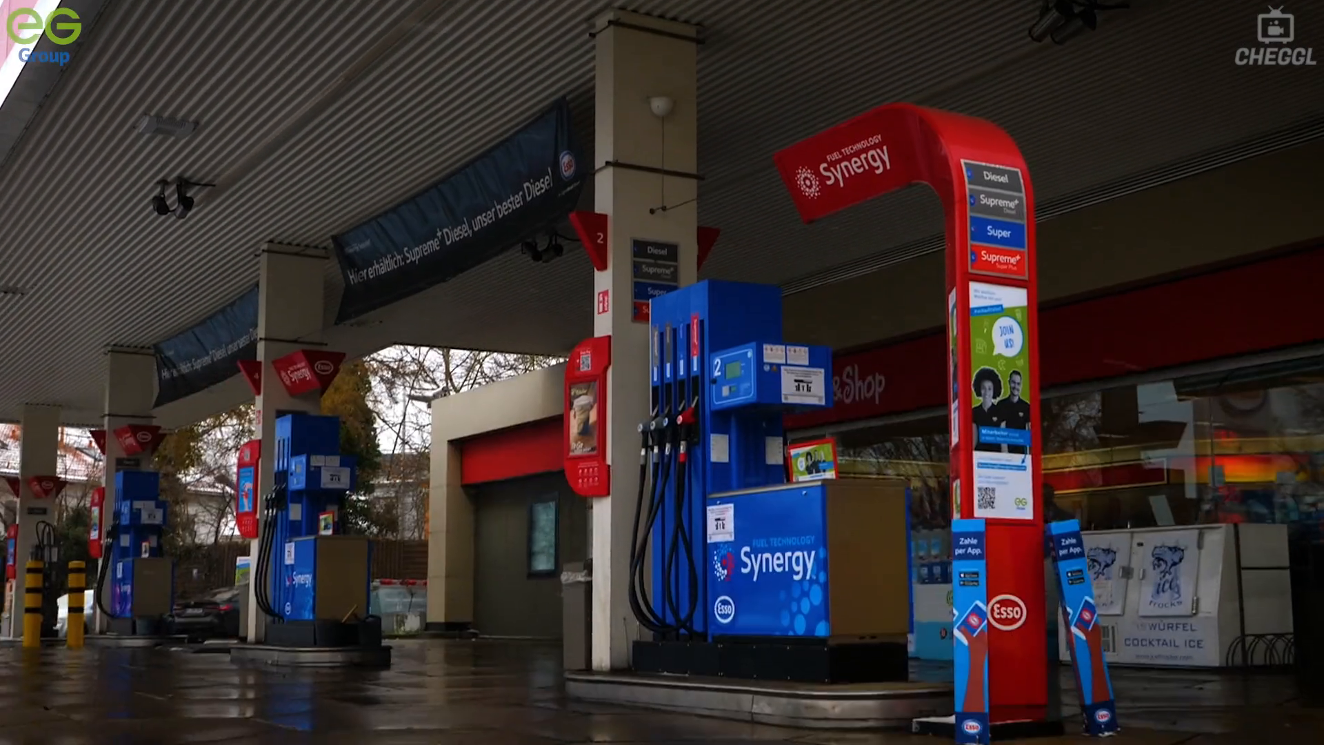Unternehmensvideo von ESSO München - Allacherstraße, Tankstelle