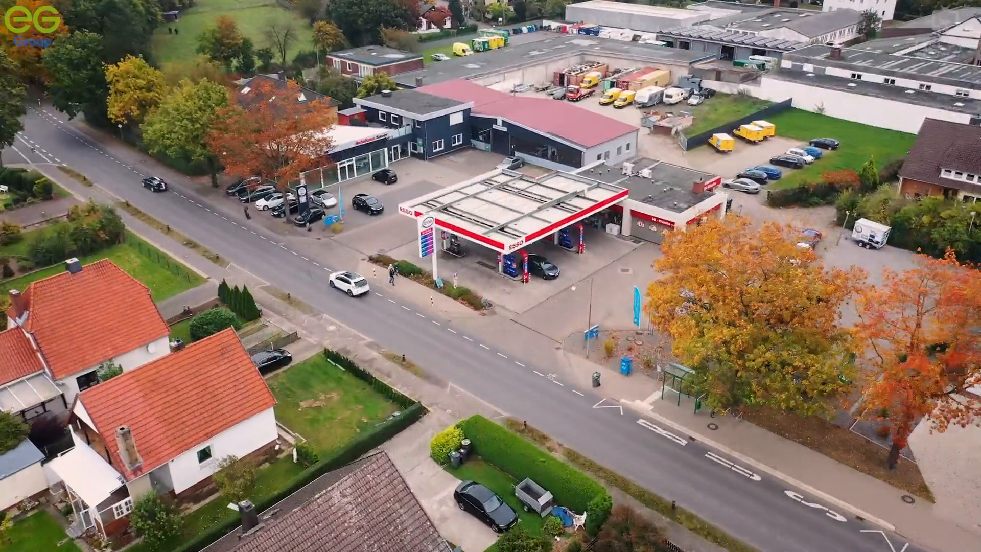 Company video by ESSO Stolzenau, petrol station