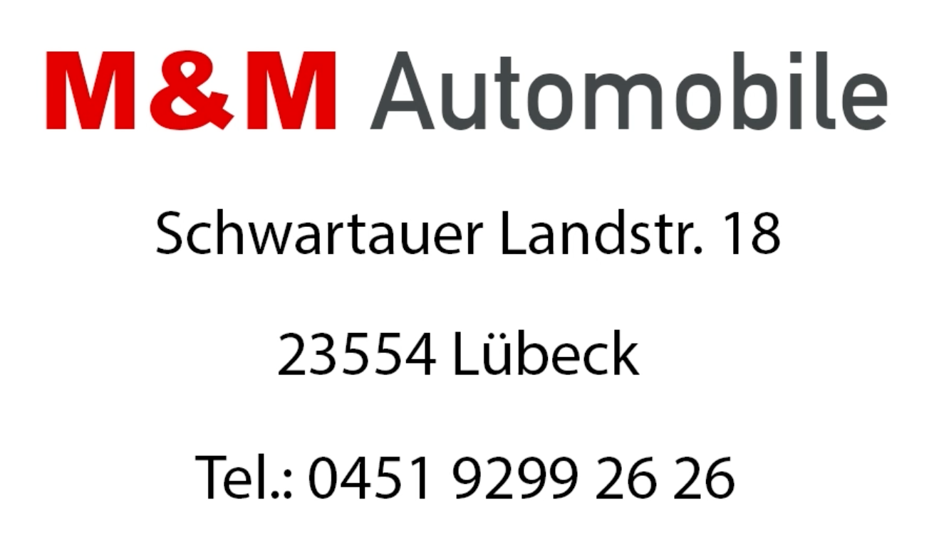 M&M Automobile Lübeck logo – car workshop