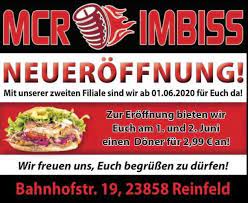 MCR Imbiss logo – business in Reinfeld