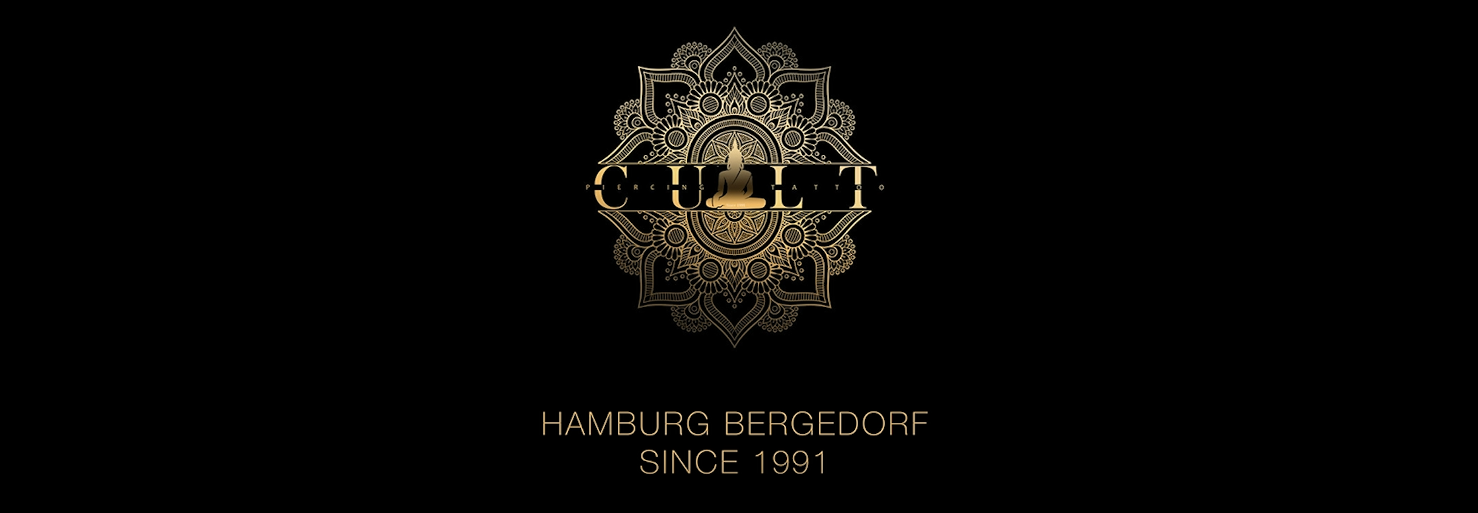 CULT Piercing & Tattoo logo – tattoo studio in Hamburg